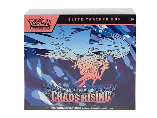 2026 Pokemon - Mega Evolution: Chaos Rising Elite Trainer Box