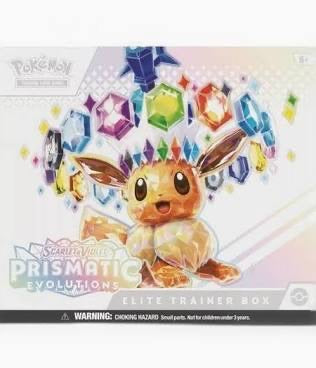 Pokémon Scarlet & Violet - Prismatic Evolutions Elite Trainer Box