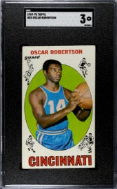 1969-70 Topps #50 Oscar Robertson SGC 3