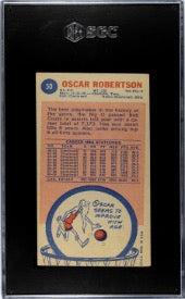 1969-70 Topps #50 Oscar Robertson SGC 3