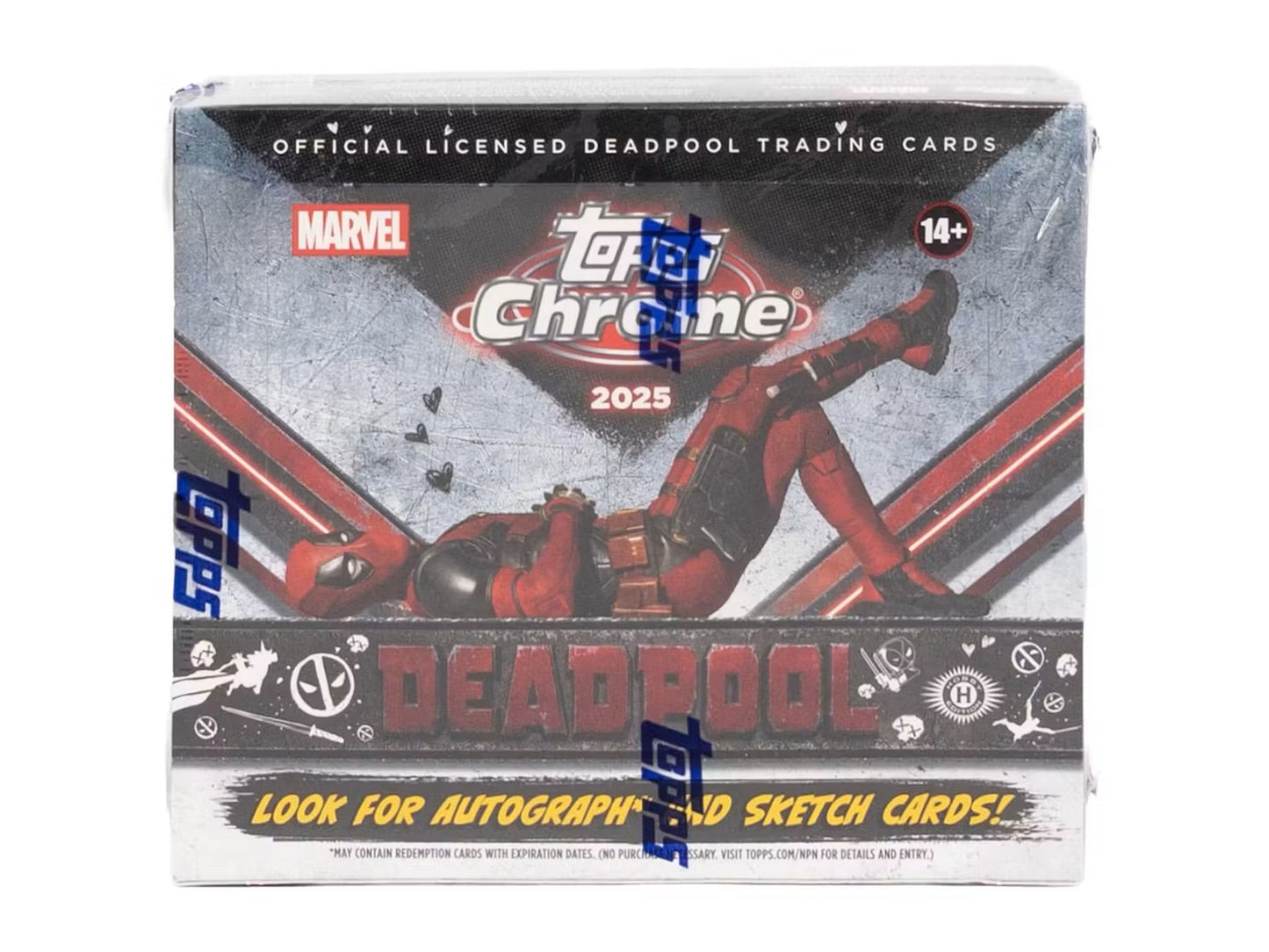 2025 Topps Deadpool Chrome Hobby Box