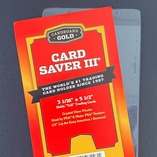 Cardboard Gold Card Saver III