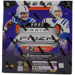 2023 Prizm Football Mega Box