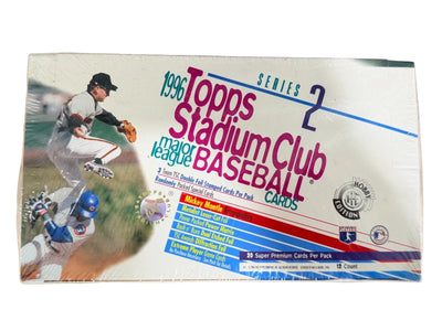 1996 Topps Stadium Club Baseball Series 2 Wax Box Unopened Factory Sealed