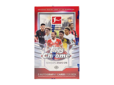 2025/26 Topps Chrome Bundesliga Soccer Hobby Box