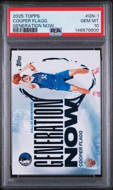 2025-26 Topps #GN-1 Cooper Flagg Generation Now Rookie RC PSA 10