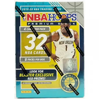 2019-20 Hoops Premium Stock Basketball Blaster Box