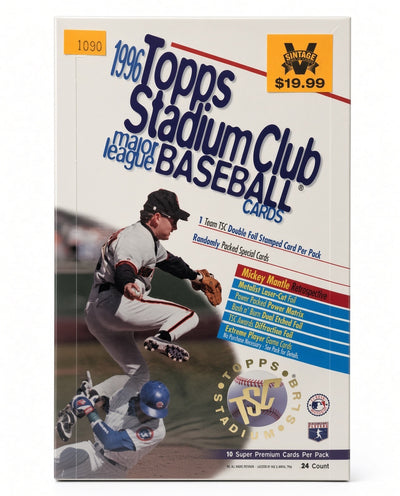 1996 Topps Stadium Club MLB Baseball Series 2 Box