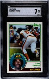 1983 Topps #482 Tony Gwynn Rookie RC SGC 7
