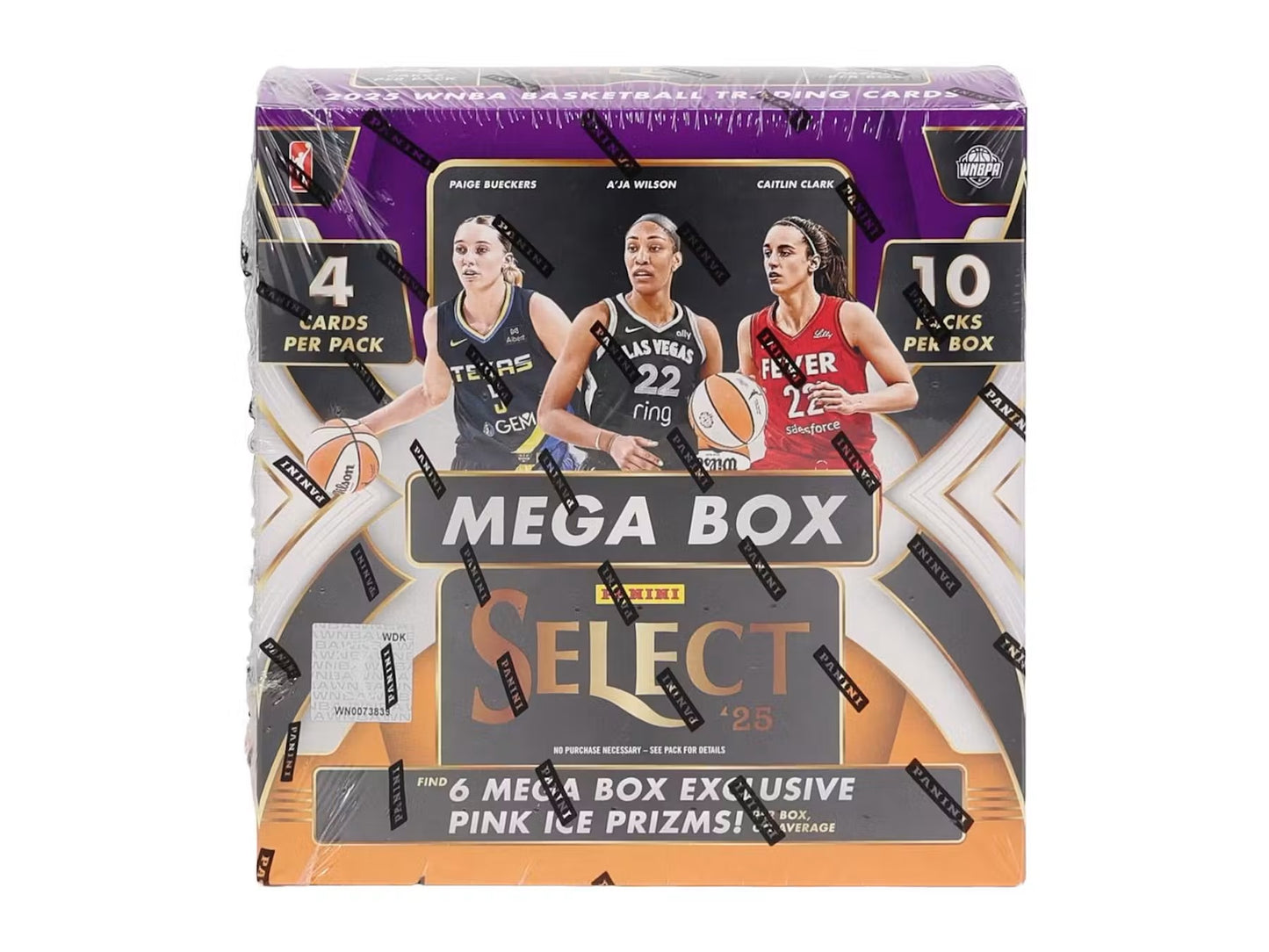 2025 Panini Select WNBA Basketball Mega Box