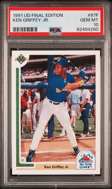 1991 Upper Deck Final Edition #87F Ken Griffey Jr. PSA 10