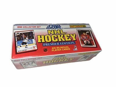 1990 Score NHL Hockey Premier Edition Bilingual Factory Set Sealed