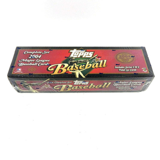 2004 Topps MLB Baseball Factory Sealed Set - Series 1 & 2 - 732 Cards