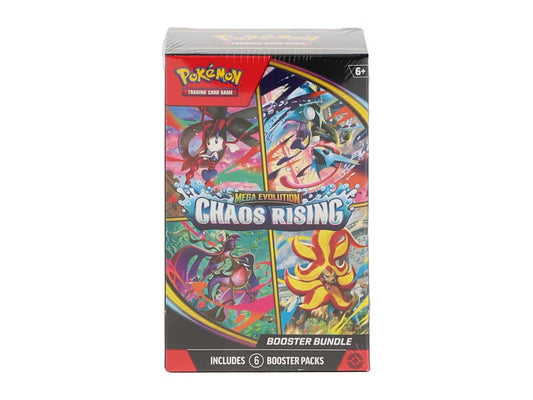 2026 Pokemon - Mega Evolution: Chaos Rising Booster Bundle