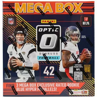 2024 Panini Donruss Optic Football Mega Box (Blue Hyper Parallels!)