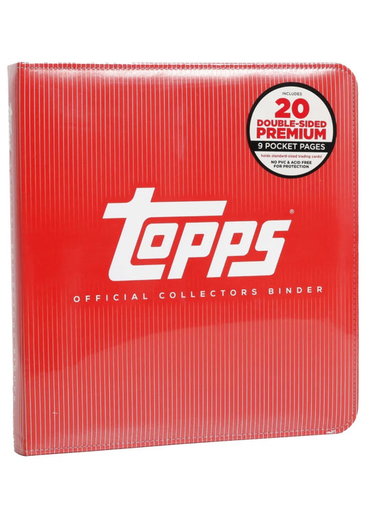 Topps Red Official Collectors Binder