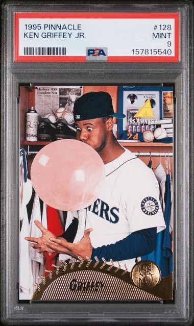 1995 Pinnacle #128 Ken Griffey Jr PSA 9