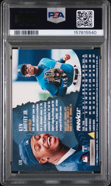 1995 Pinnacle #128 Ken Griffey Jr PSA 9