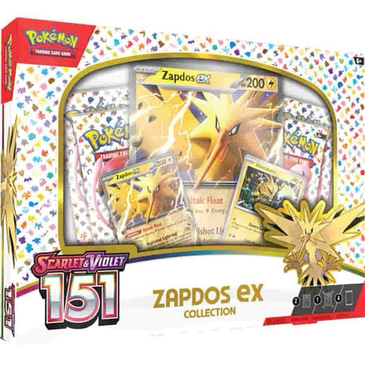 Pokemon TCG Scarlet & Violet 151 Zapdos EX Collection Box