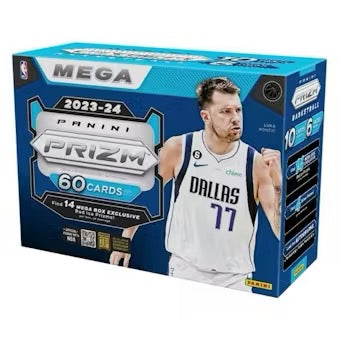 2023/24 Panini Prizm Basketball Mega Box (Red Ice Prizms)