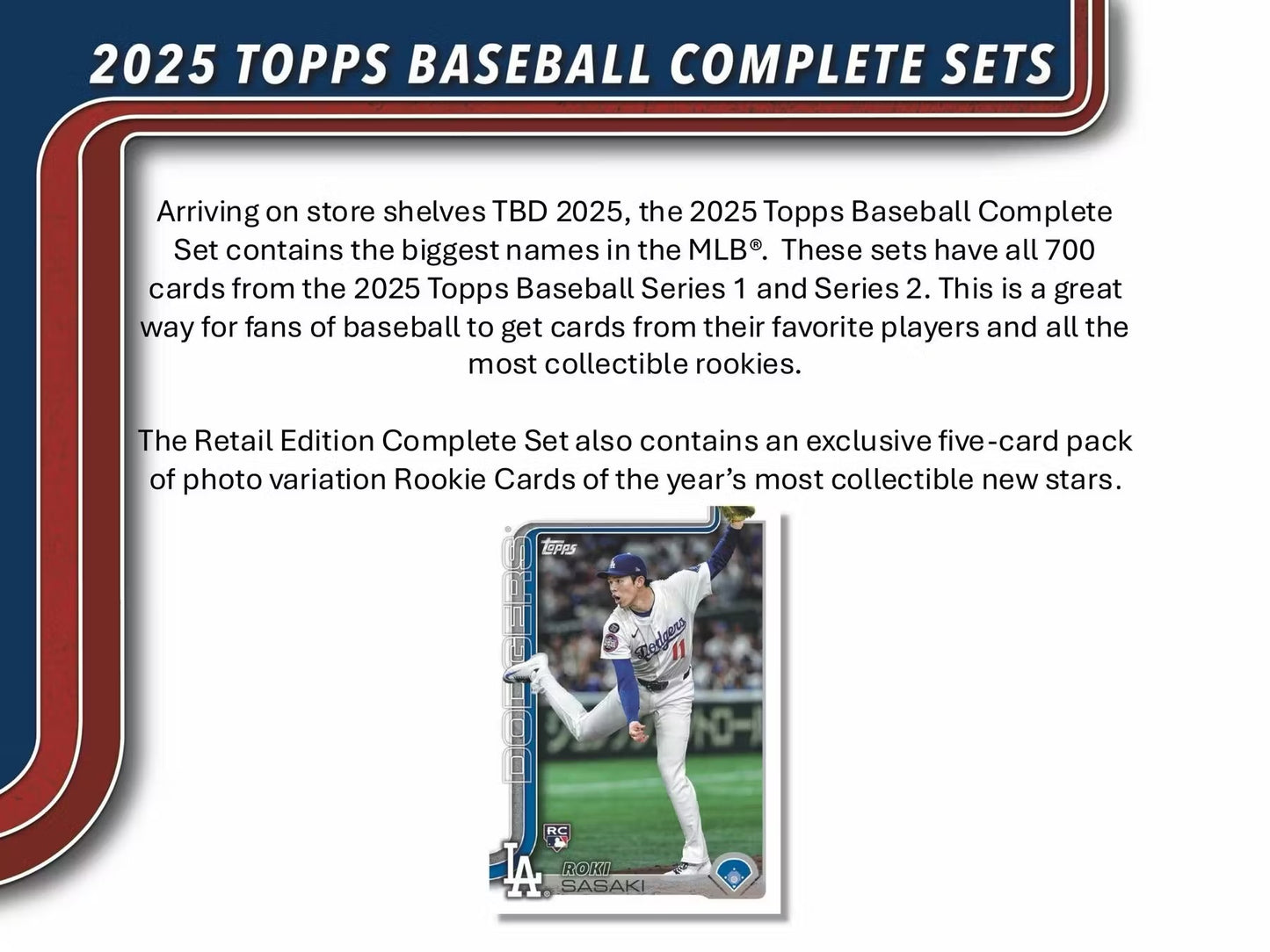 2025 Topps Factory Set Baseball (Box)