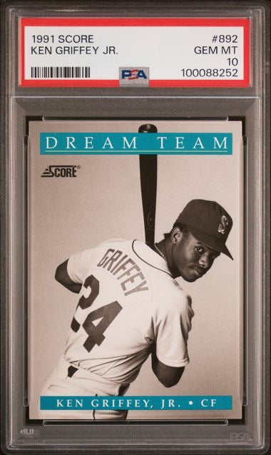 1991 Score #892 Ken Griffey Jr. PSA 10