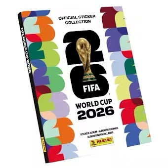 2026 Panini FIFA World Cup Soccer Sticker Hard Cover Album