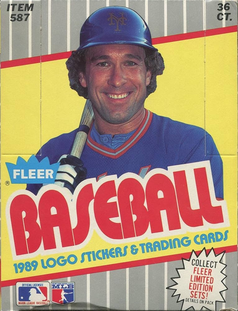 1989 Fleer Baseball Hobby Box