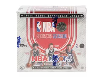 2025/26 Topps Hoops Basketball Hobby Jumbo Box