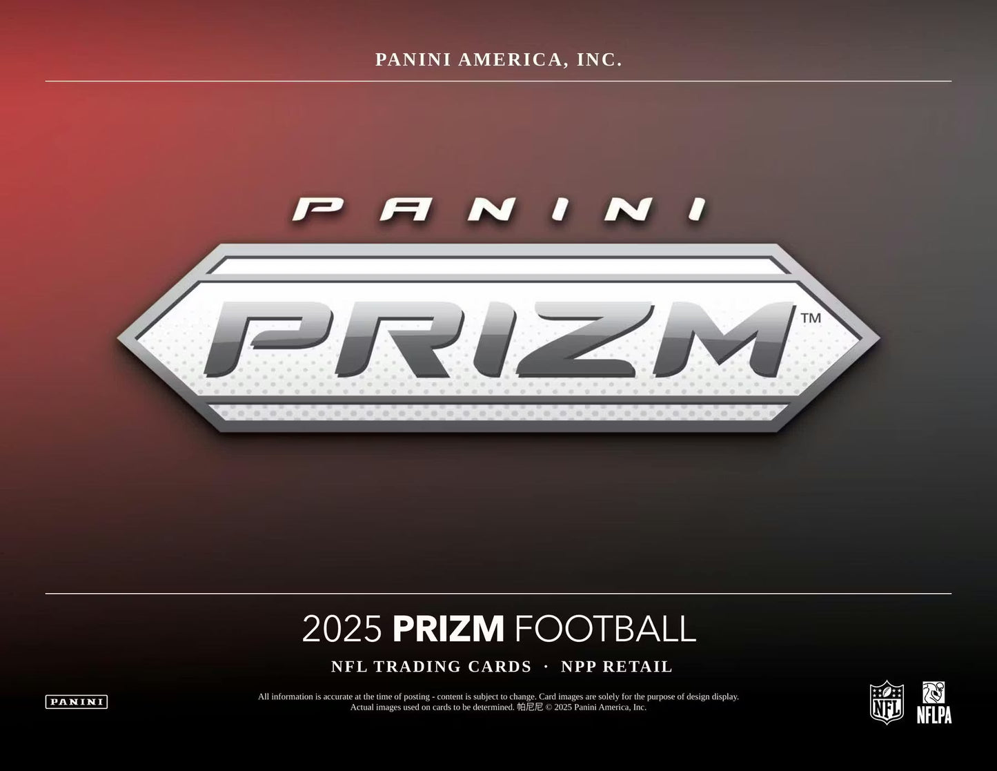 2025 Panini Prizm Football Mega Box