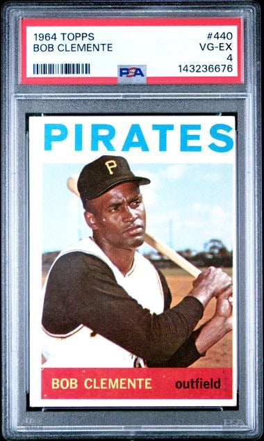 1964 Topps #440 Bob Clemente PSA 4