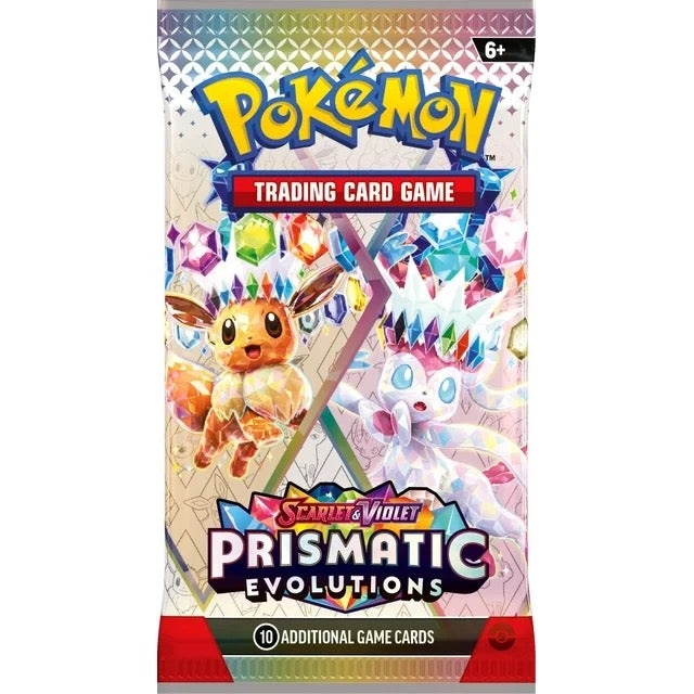 2024 Pokemon - Scarlet & Violet Prismatic Evolutions Booster Pack