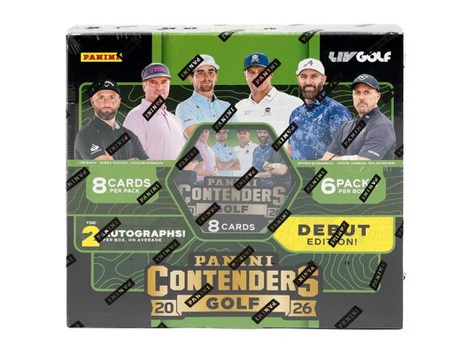 2026 Panini Contenders LIV Golf Hobby Box