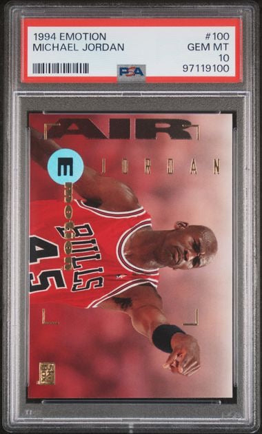 1994 Emotion #100 Michael Jordan PSA 10