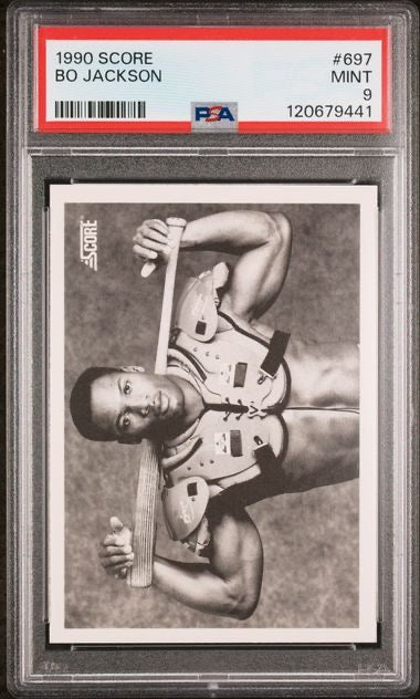 1990 Score #697 Bo Jackson PSA 9