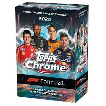 2024 Topps Chrome Formula 1 Blaster Box