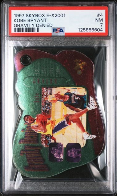 1997 Skybox E-X2001 Kobe Bryant Gravity Denied PSA 7