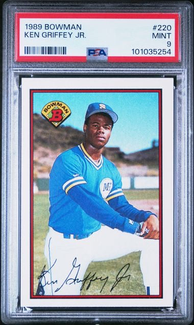 1989 Bowman #220 Ken Griffey Jr. PSA 9