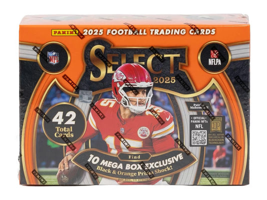 2025 Panini Select Football Mega Hobby Box