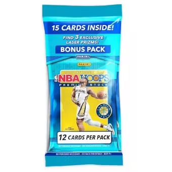 2019-20 Hoops Premium Stock Basketball Cello Pack