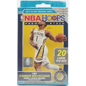 2019-20 Hoops Premium Stock Basketball Hanger Box