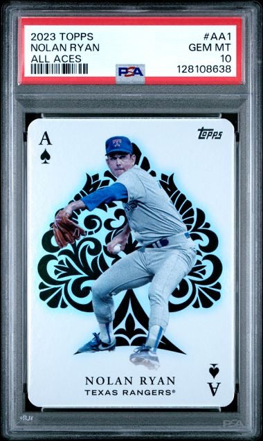 2023 Topps #AA1 Nolan Ryan All Aces PSA 10