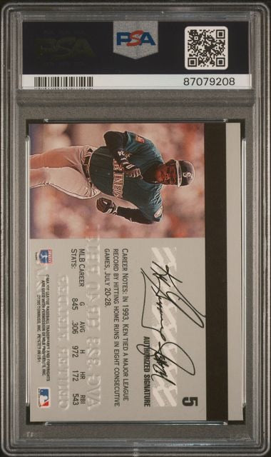 1995 Studio #5 Ken Griffey Jr. PSA 9
