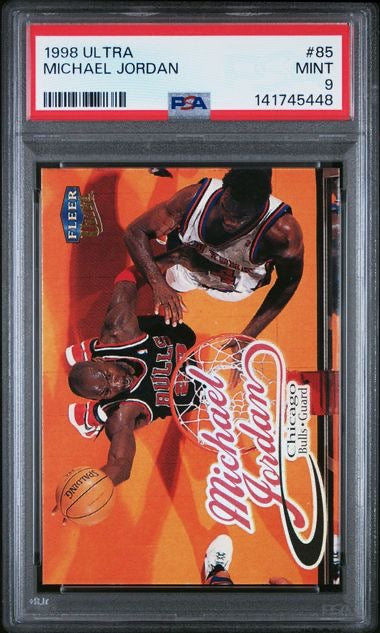 1998 Fleer Ultra #85 Michael Jordan PSA 9
