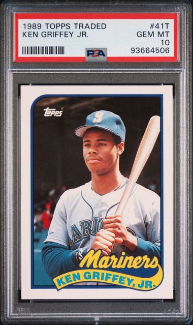 1989 Topps Traded #41T Ken Griffey Jr. PSA 10