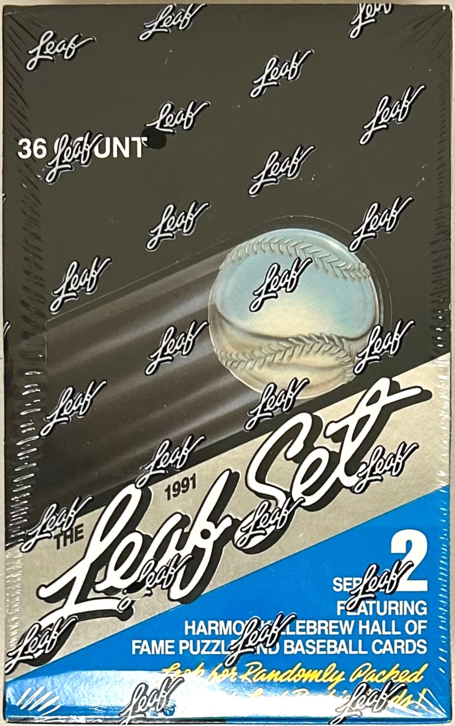 1991 The Leaf Set Baseball Series 2 Sealed Box