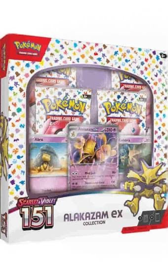Pokemon Scarlet & Violet Alakazam EX Collection SEALED