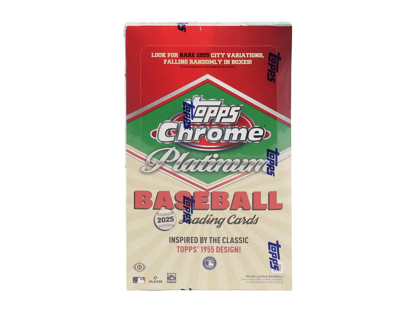2025 Topps Chrome Platinum '55 Baseball Hobby Box
