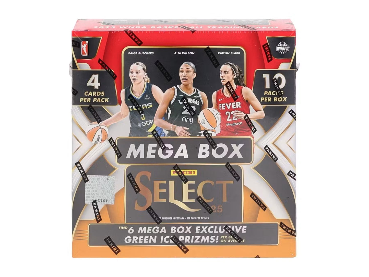2025 Panini Select WNBA Basketball Mega Hobby Box