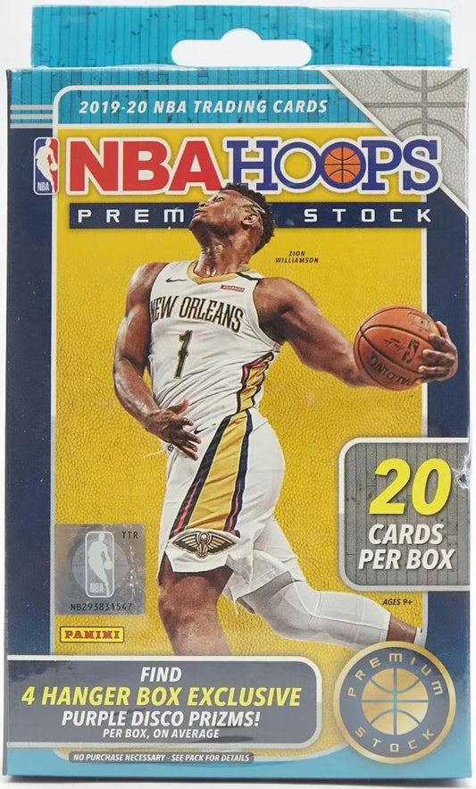 2019-20 Hoops Premium Stock Basketball Hanger Box